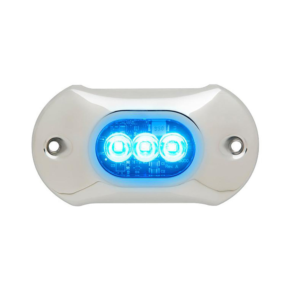 Attwood LightArmor HPX Underwater Light - 3 LED  Blue OutdoorUp