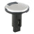 Attwood LightArmor Plug-In Base - 3 Pin - Stainless Steel - Round OutdoorUp