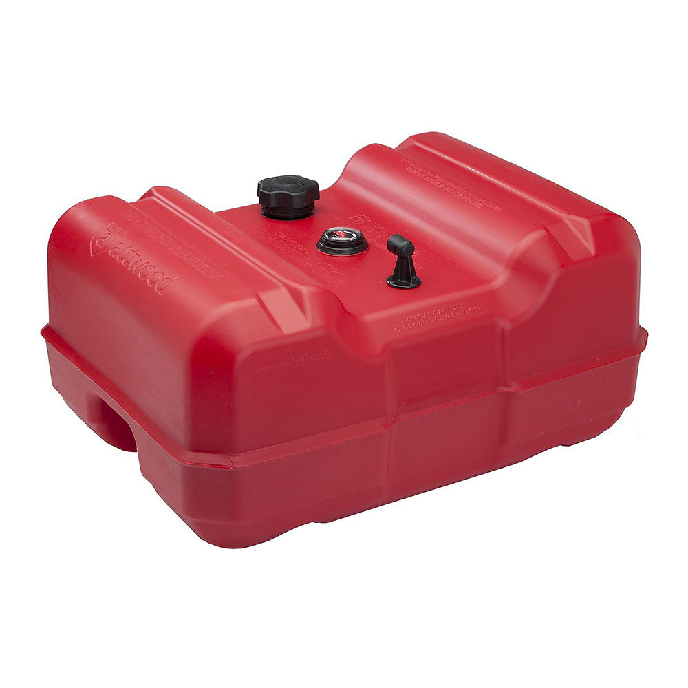 Attwood Portable Low Profile Fuel Tank - 12 Gallon w/Gauge OutdoorUp