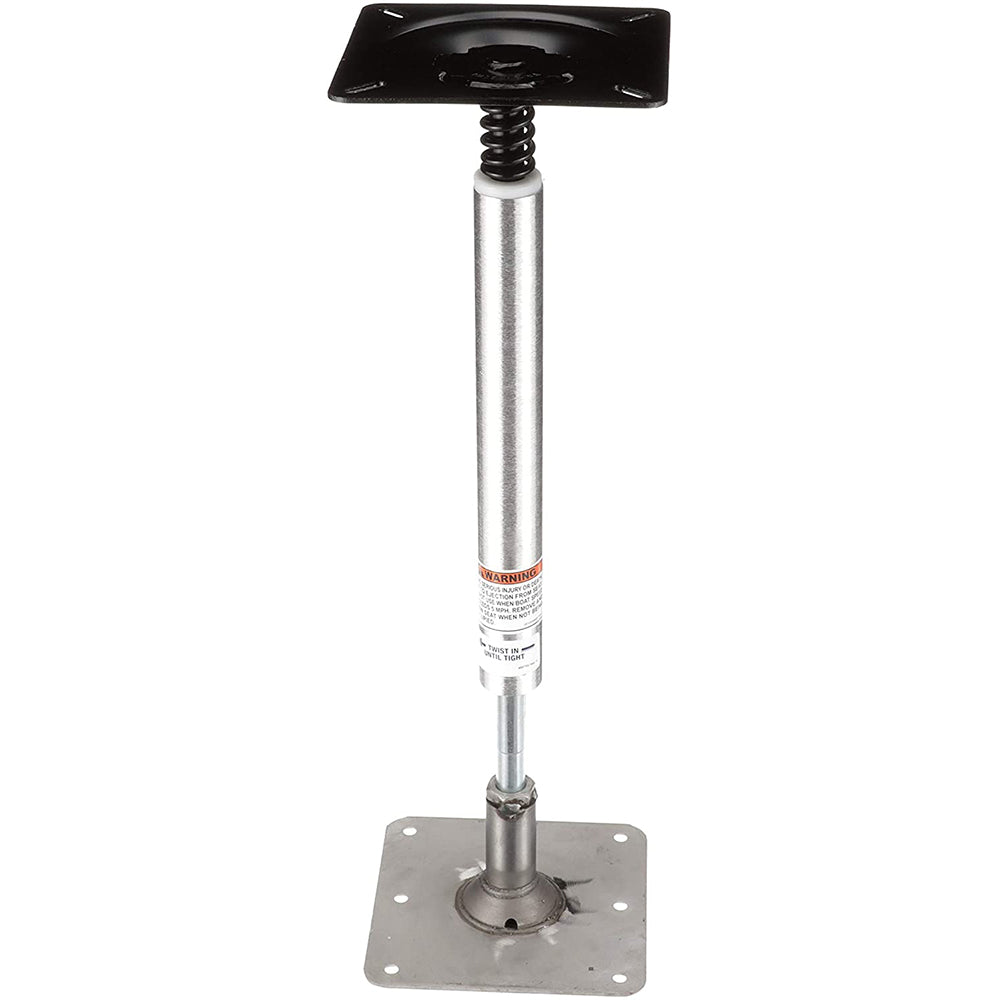 Attwood SWIVL-EZE LockN-Pin 3/4" Pedestal Kit 13" Post 7" x 7" Stainless Steel Base Plate Threaded OutdoorUp