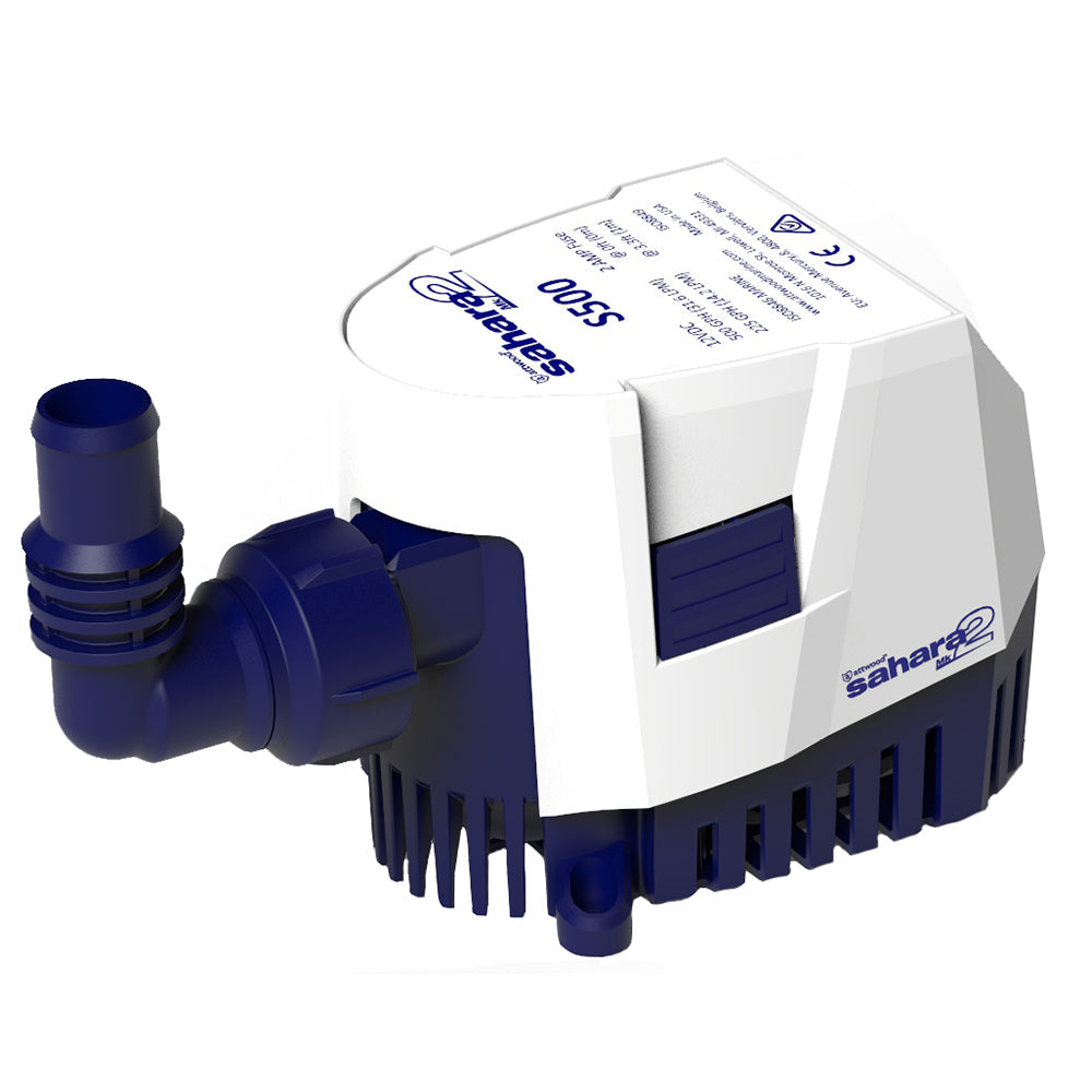 Attwood Sahara MK2 S500 Bilge Pump 500 GPH - 12V - Automatic OutdoorUp