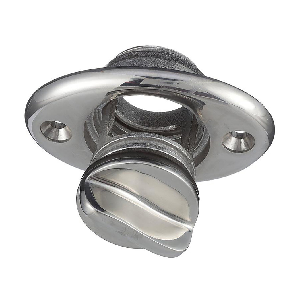 Attwood Stainless Steel Garboard Drain Plug - 7/8" Diameter OutdoorUp