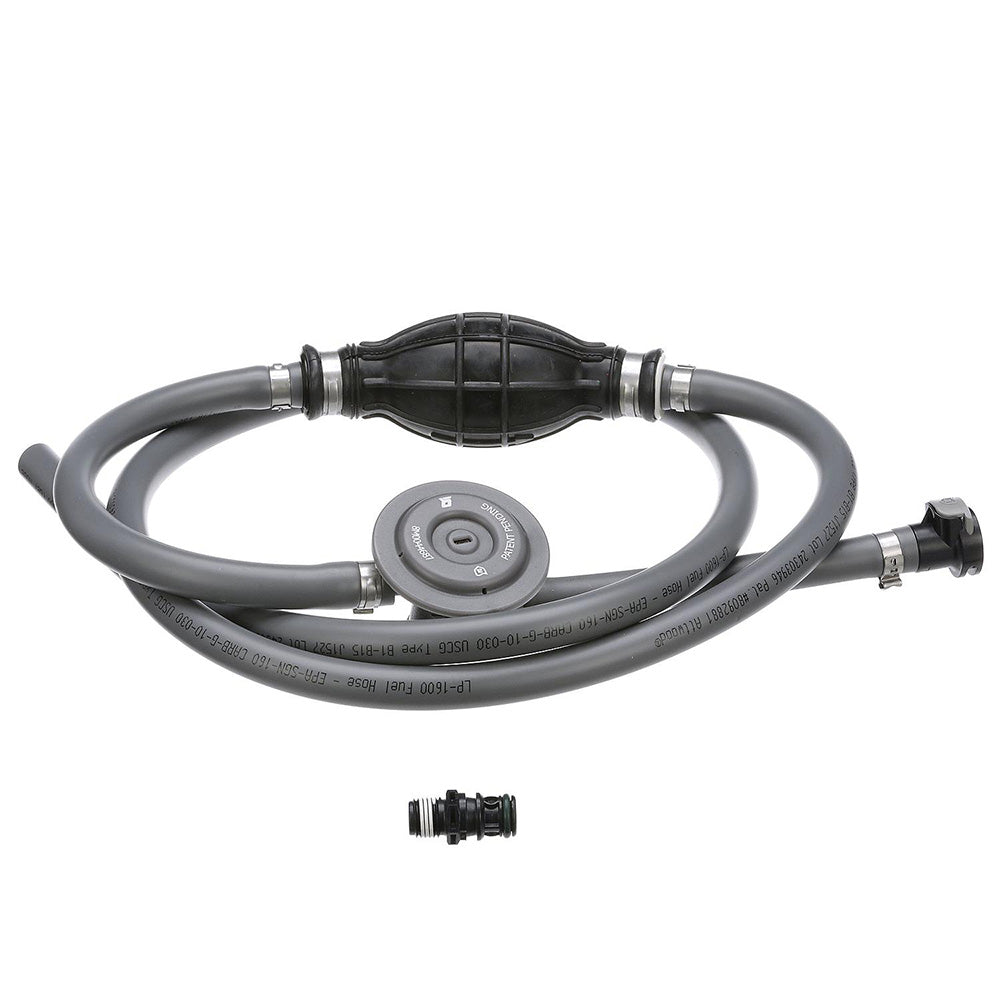 Attwood Universal Fuel Line Kit - 3/8" Dia. x 6 Length w/Sprayless Connectors  Fuel Demand Valve OutdoorUp