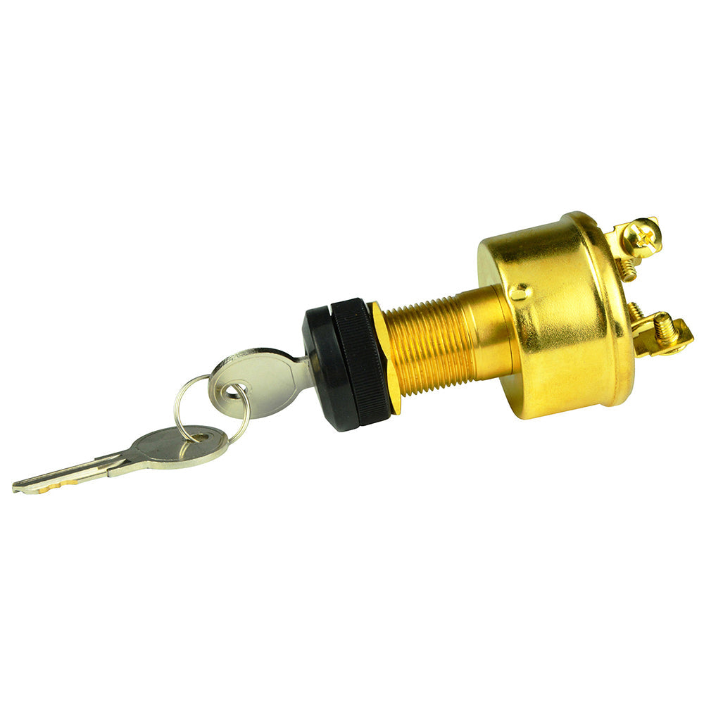 BEP 4-Position Brass Ignition Switch - Accessory/OFF/Ignition  Accessory/Start OutdoorUp