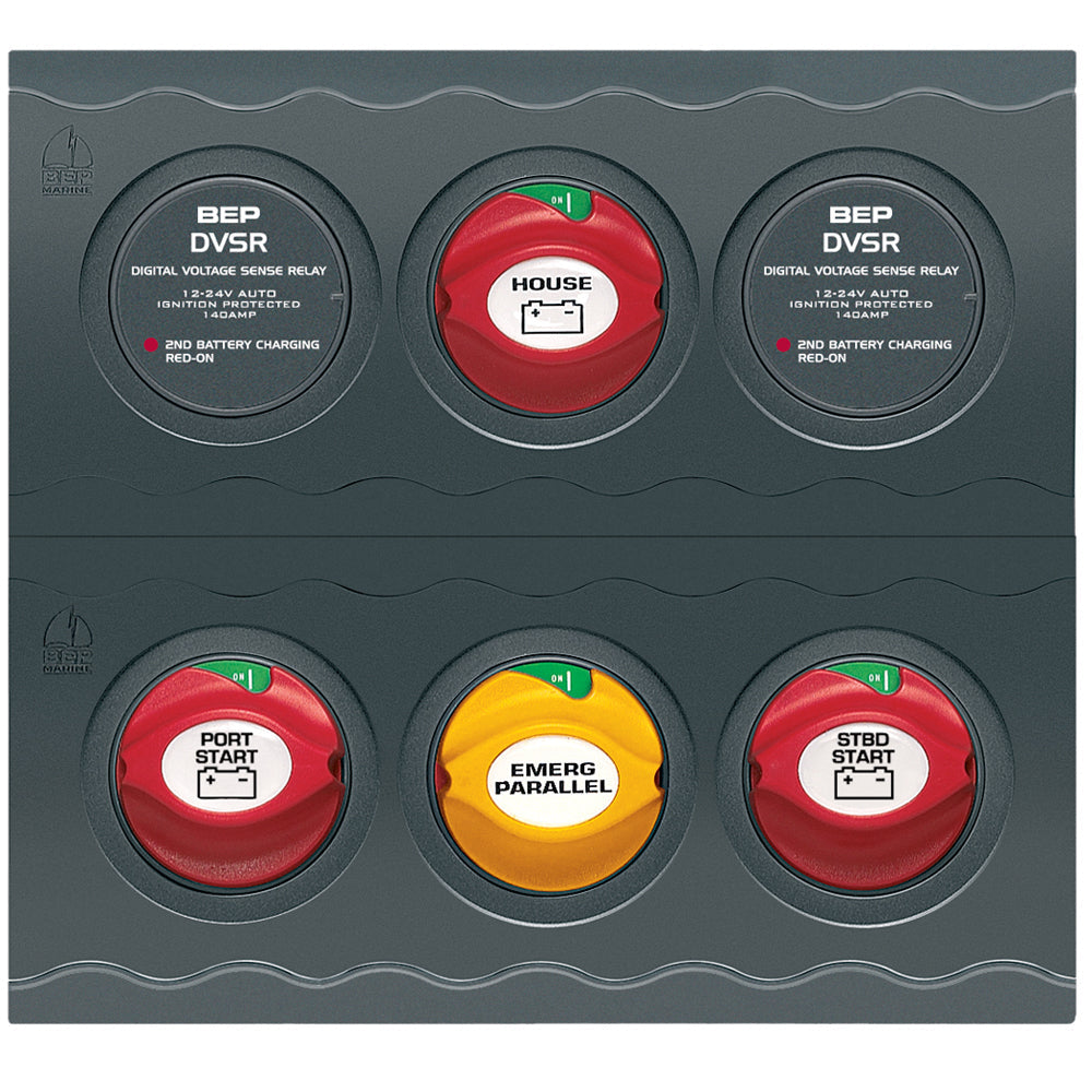 BEP Battery Management Contour Connect Panel f/Twin Engines w/VSR's OutdoorUp