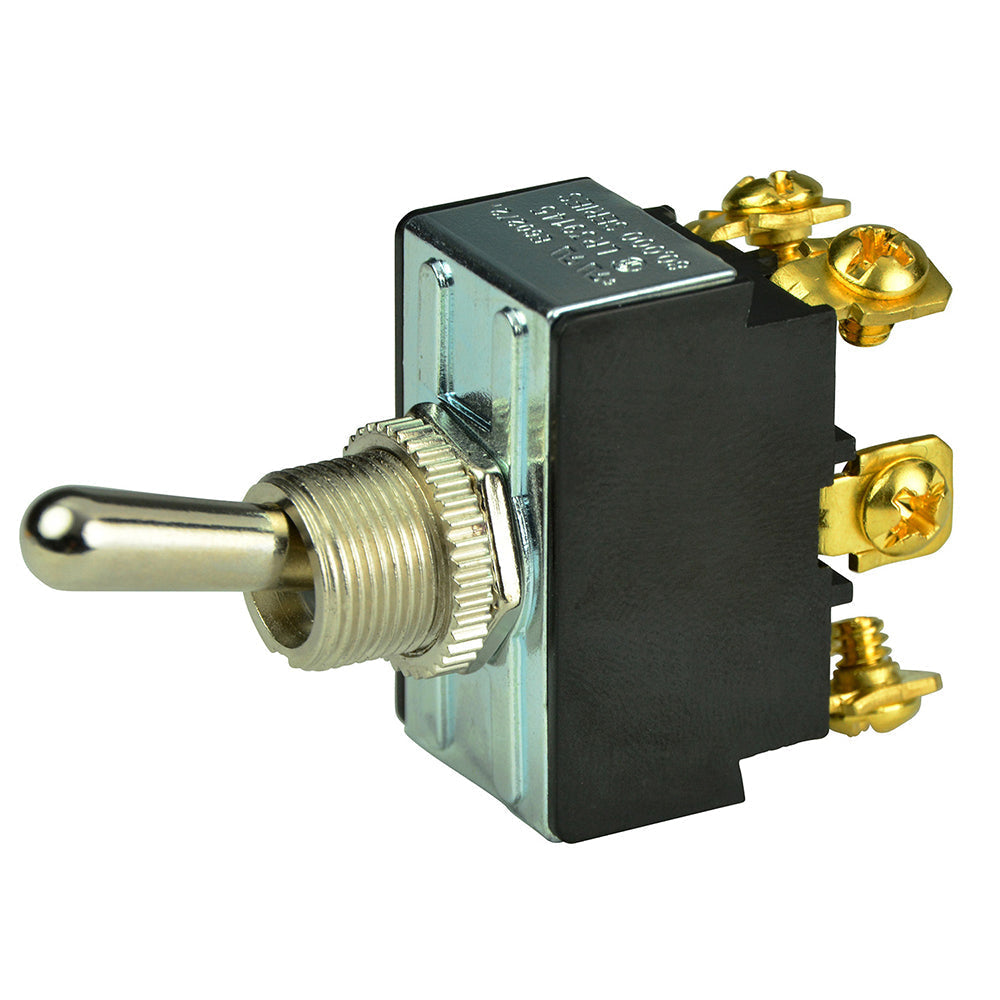 BEP DPDT Chrome Plated Toggle Switch - ON/OFF/ON OutdoorUp