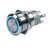 BEP Push-Button Switch 12V Momentary On/Off - Blue LED OutdoorUp