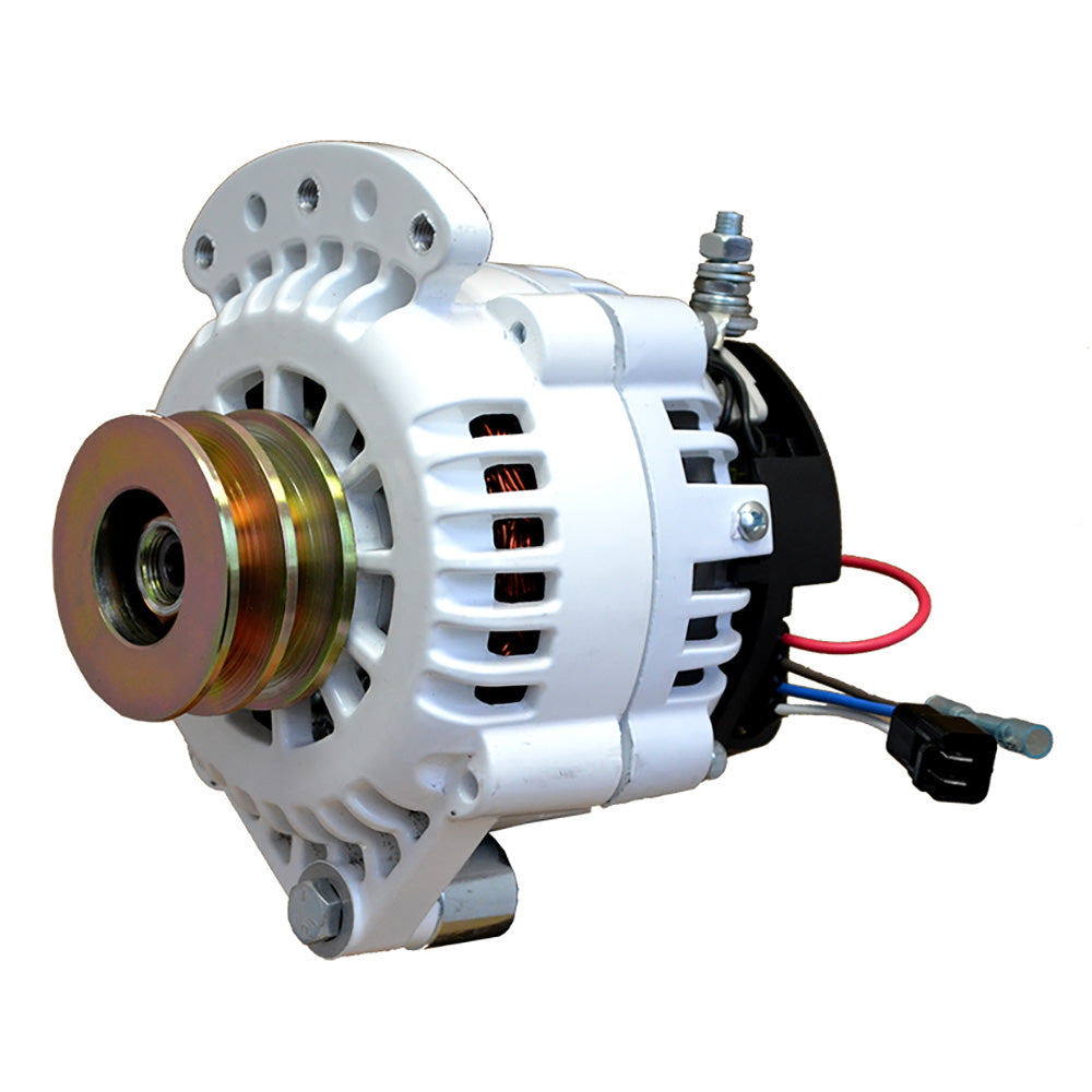 Balmar Alternator 100 AMP 12V 1-2" Single Foot Spindle Mount Dual Vee Pulley w/Isolated Ground OutdoorUp