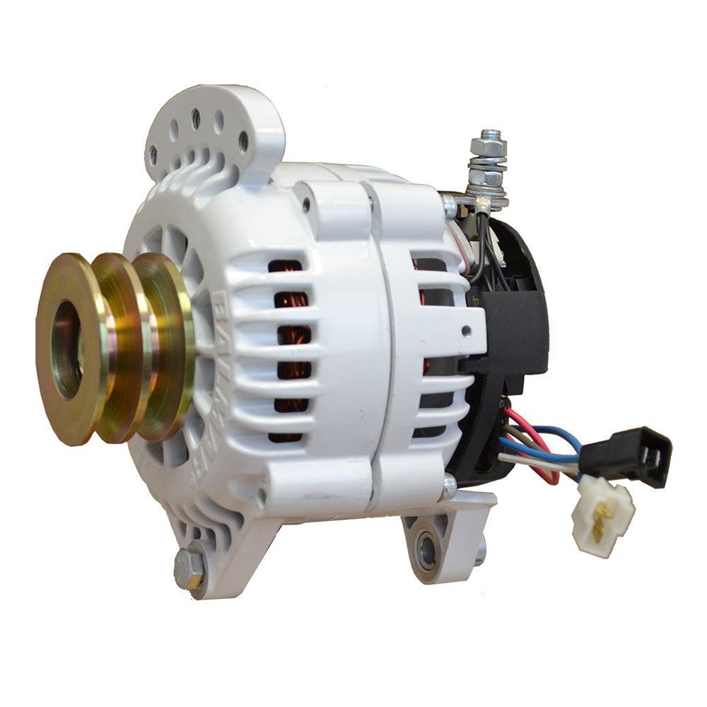 Balmar Alternator 100 AMP 12V 3.15" Dual Foot Saddle Dual Pulley w/Isolated Ground OutdoorUp