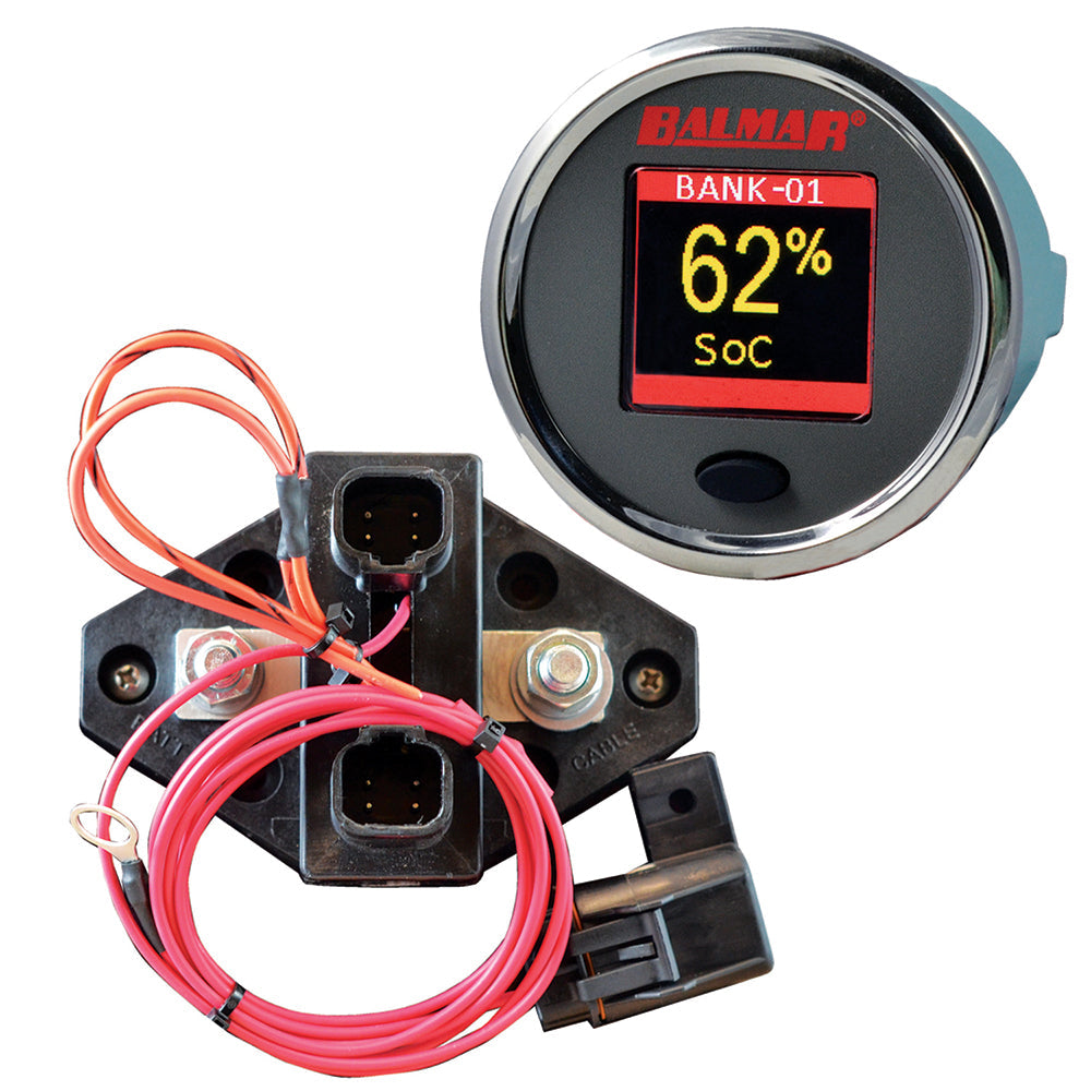 Balmar SG200 Battery Monitor Kit w/Display Shunt  10M Cable - 12-48 VDC OutdoorUp