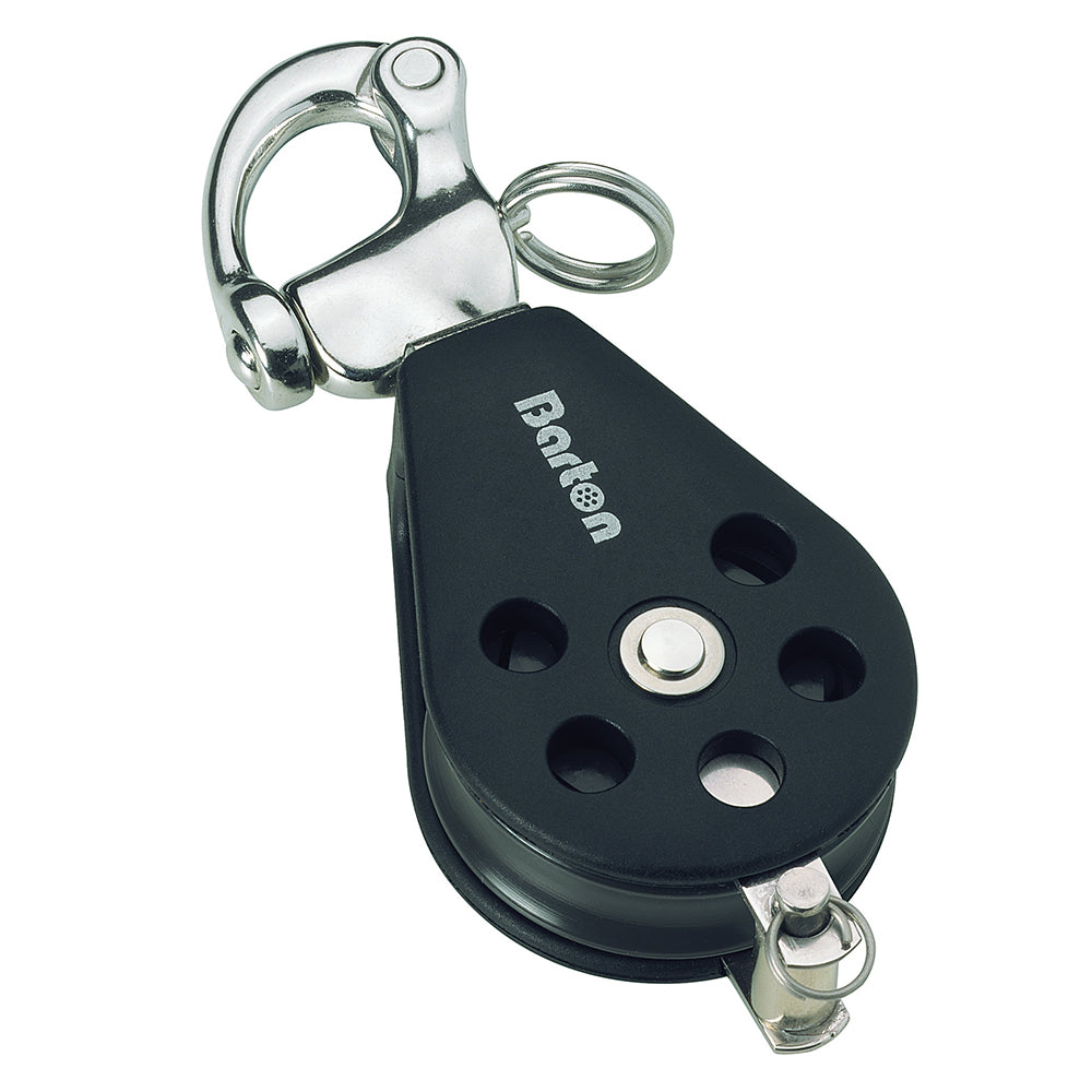 Barton Marine Series 3 Single Snap Shackle  Becket Block - 45mm OutdoorUp