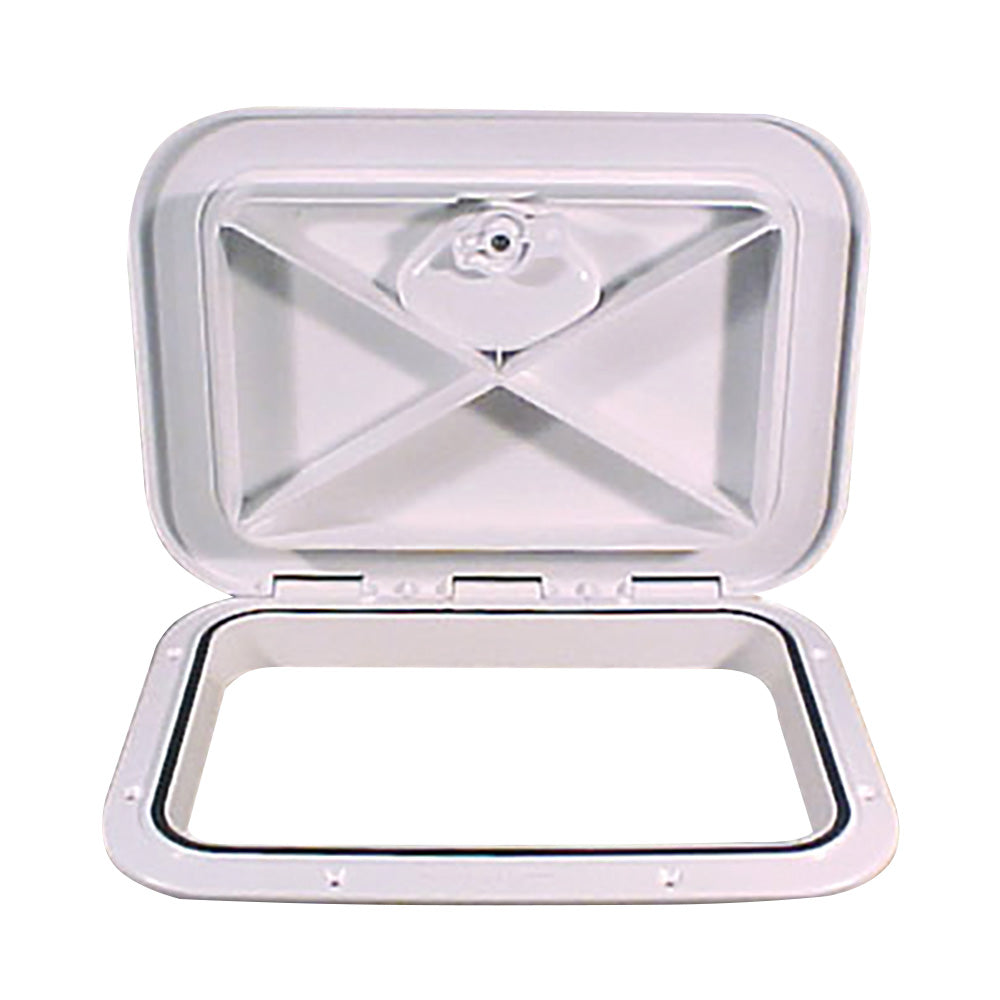 Beckson 11" x 15" Flush Hatch White - ASA Material - Acrylonitrile Styrene Acrylate OutdoorUp