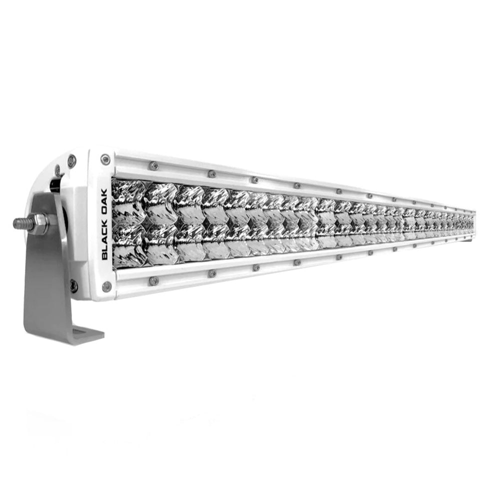Black Oak 60" Double Row LED Bar - Pro Series 2.0 - 5W Combo White OutdoorUp