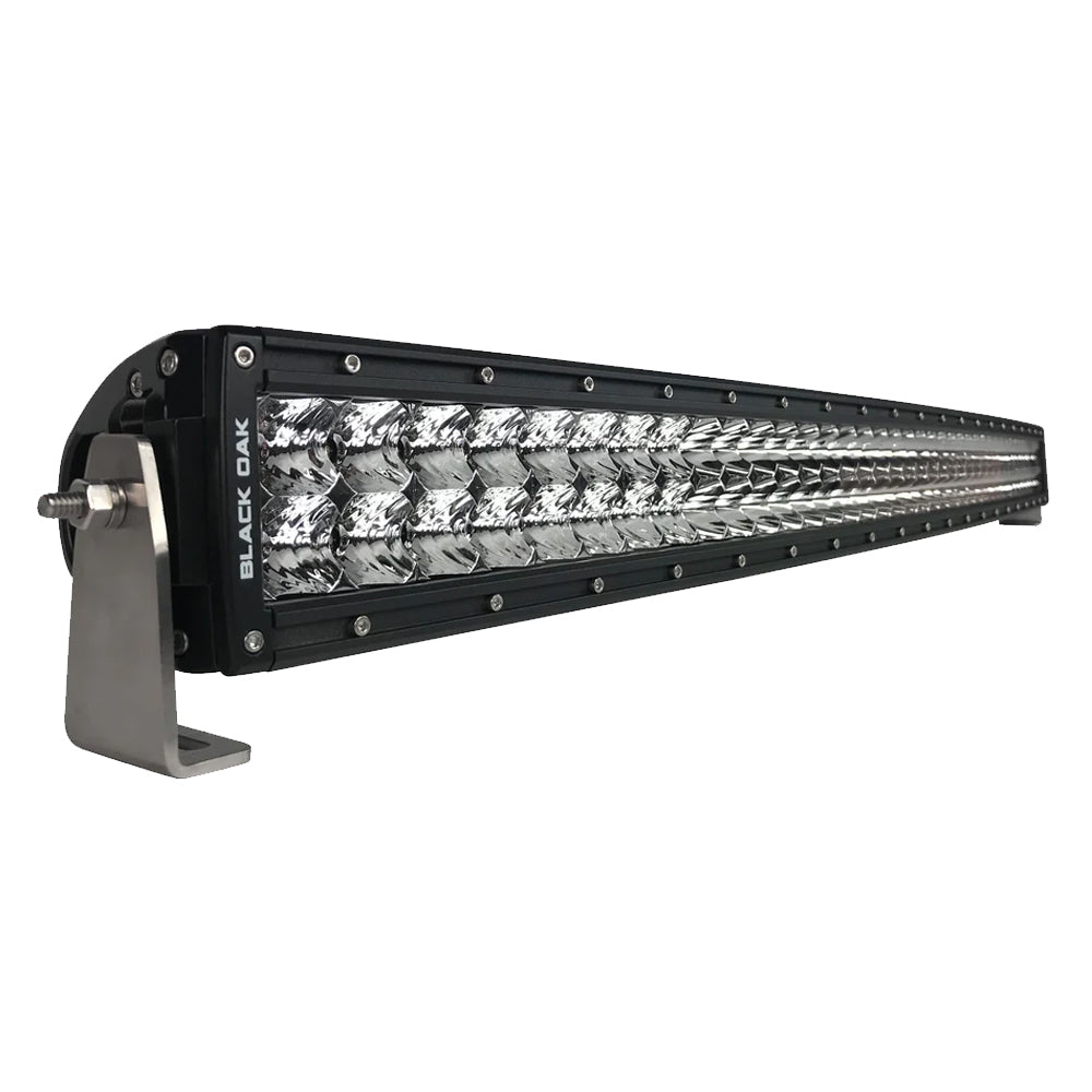 Black Oak Pro Series Curved Double Row Combo 40" Light Bar - Black OutdoorUp