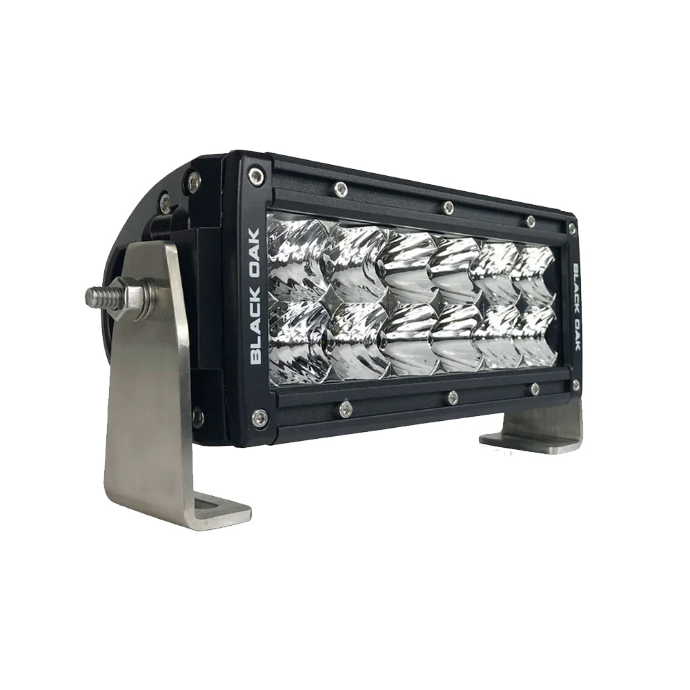 Black Oak Pro Series Double Row Combo 6" Light Bar - Black OutdoorUp