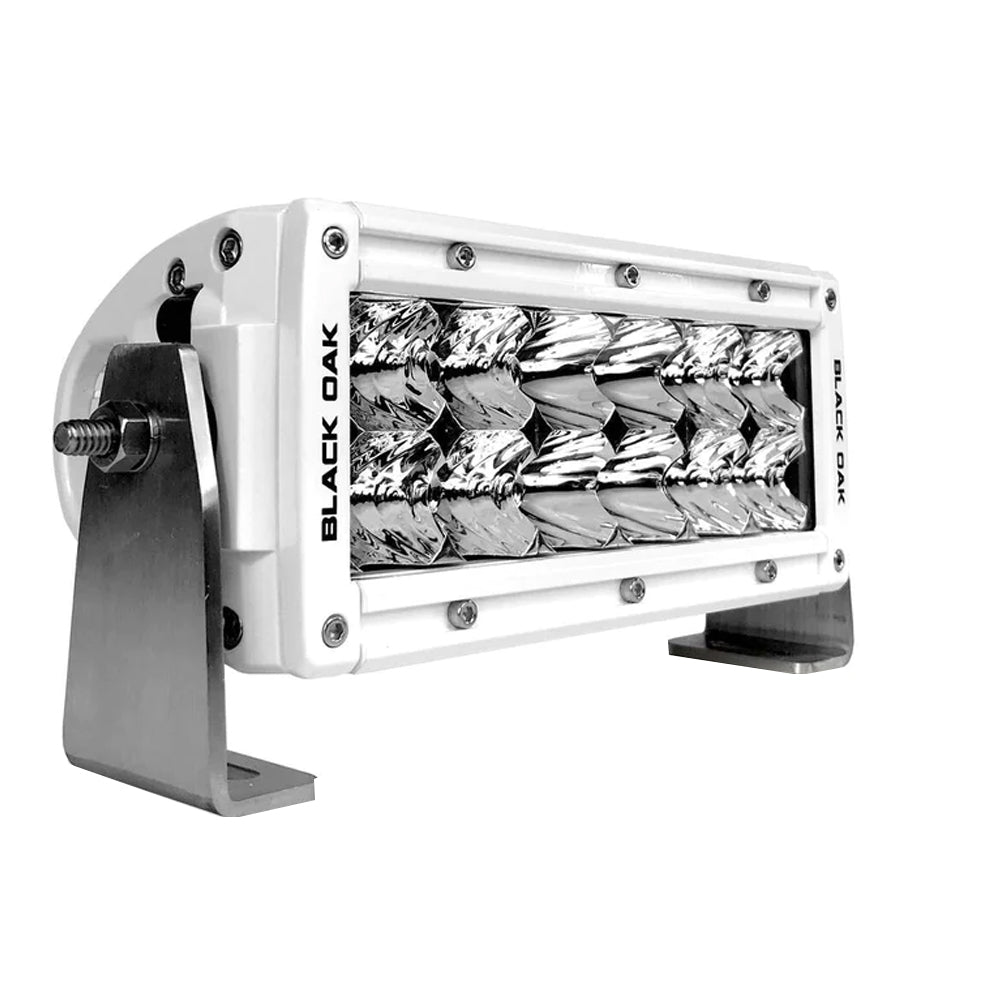 Black Oak Pro Series Double Row Combo 6" Light Bar - White OutdoorUp