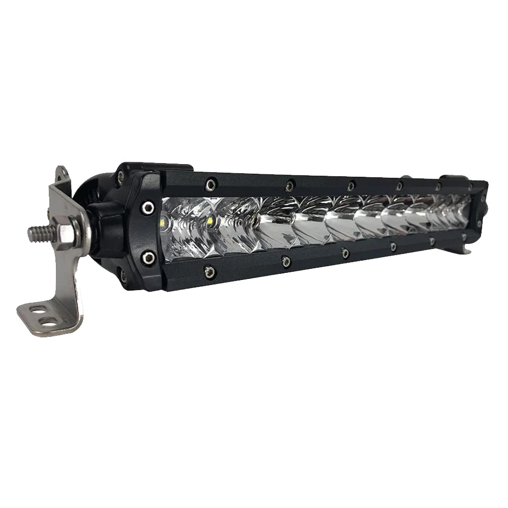 Black Oak Pro Series Single Row Combo 10" Light Bar - Black OutdoorUp