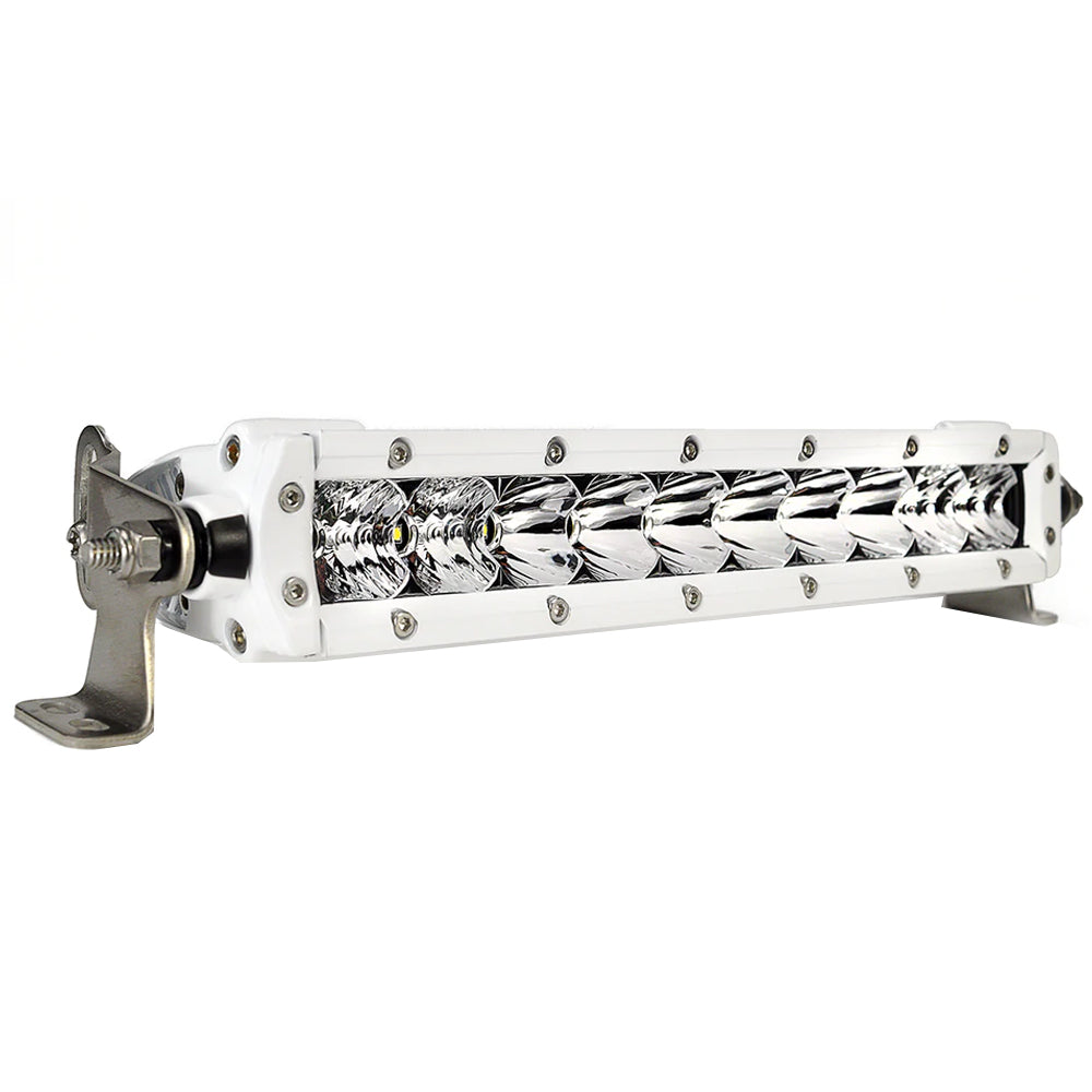 Black Oak Single Row Combo 10" Light Bar - White OutdoorUp