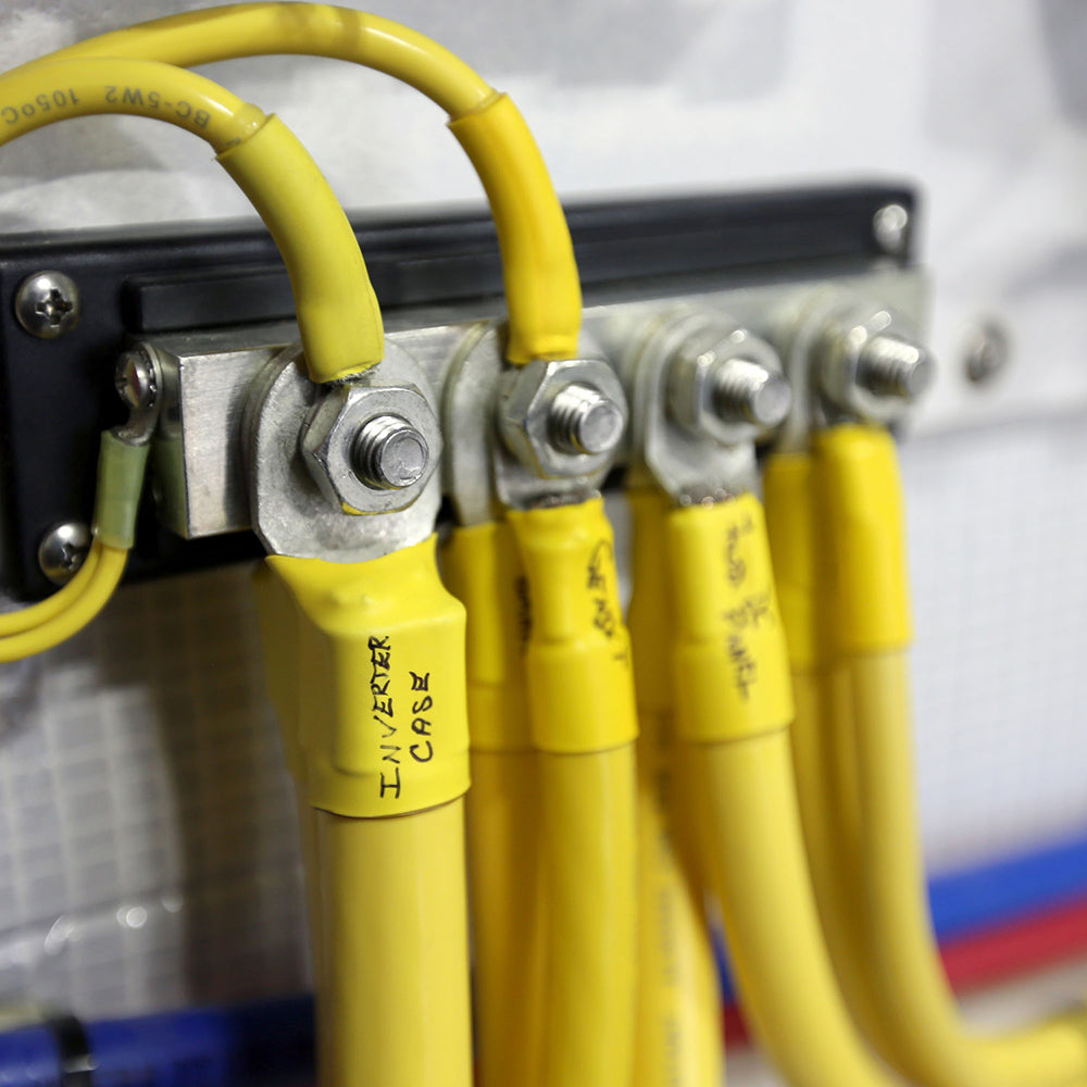 Blue Sea 2104 PowerBar 600AMP Cable Connector 4 x 3/8 16 Stud Terminal OutdoorUp