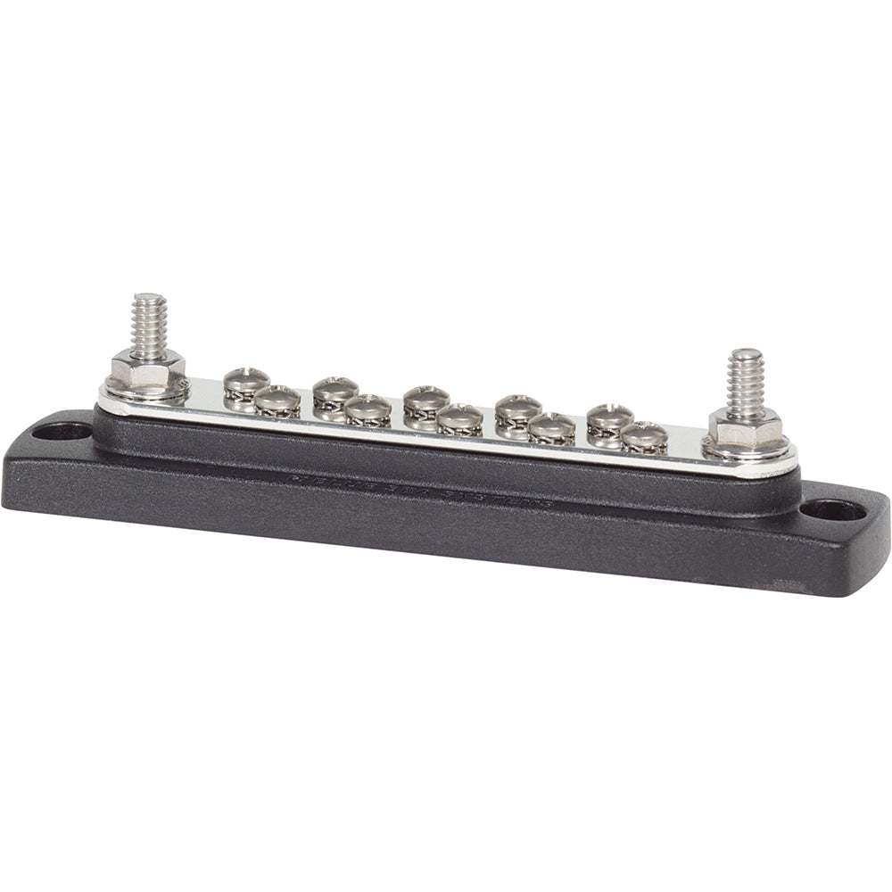 Blue Sea 2301 150AMP Common BusBar 10 x #8-32 Screw Terminal OutdoorUp