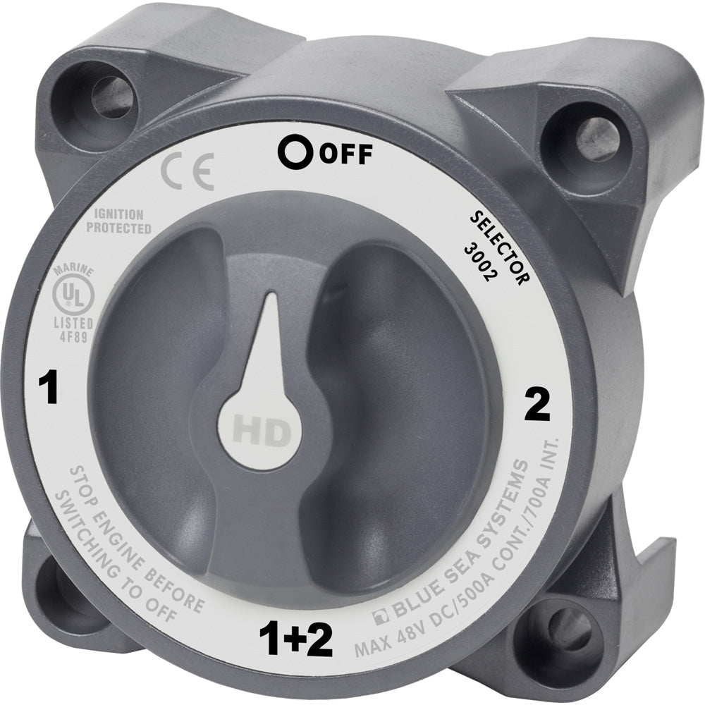 Blue Sea 3002 HD-Series Battery Switch Selector OutdoorUp