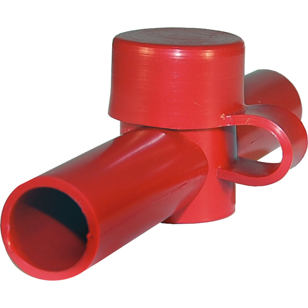 Blue Sea 4003 Cable Cap Dual Entry - Red OutdoorUp