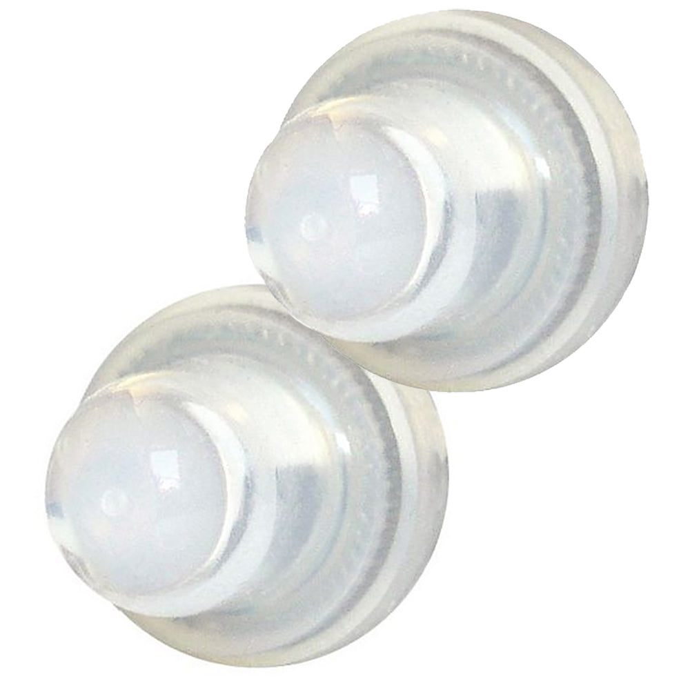 Blue Sea 4135 Push Button Reset Only Circuit Breaker Boot - Clear- 2-Pack OutdoorUp