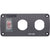 Blue Sea 4364 Water Resistant USB Accessory Panel - 15A Circuit Breaker, 2x Blank Apertures OutdoorUp