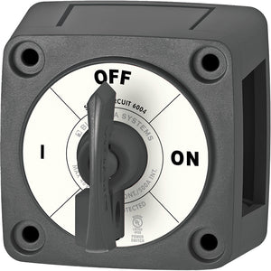 Blue Sea 6004200 Single Circuit ON-OFF w/Locking Key - Black OutdoorUp