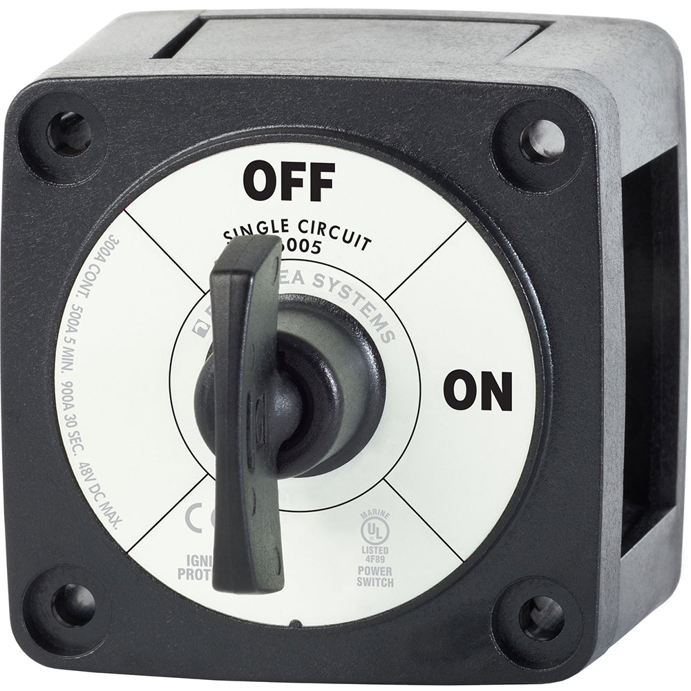 Blue Sea 6005200 Battery Switch Single Circuit ON-OFF - Black OutdoorUp