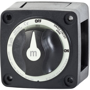 Blue Sea 6006200 Battery Switch Mini ON/OFF - Black OutdoorUp