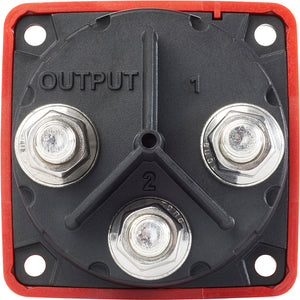 Blue Sea 6008 M-Series Battery Switch 3 Position - Red OutdoorUp