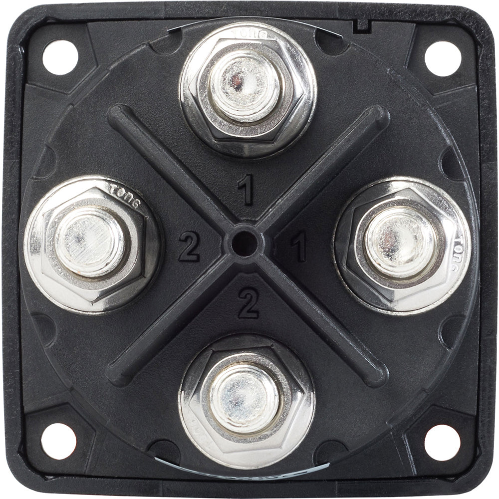 Blue Sea 6010200 Battery Switch Dual Circuit - Black OutdoorUp