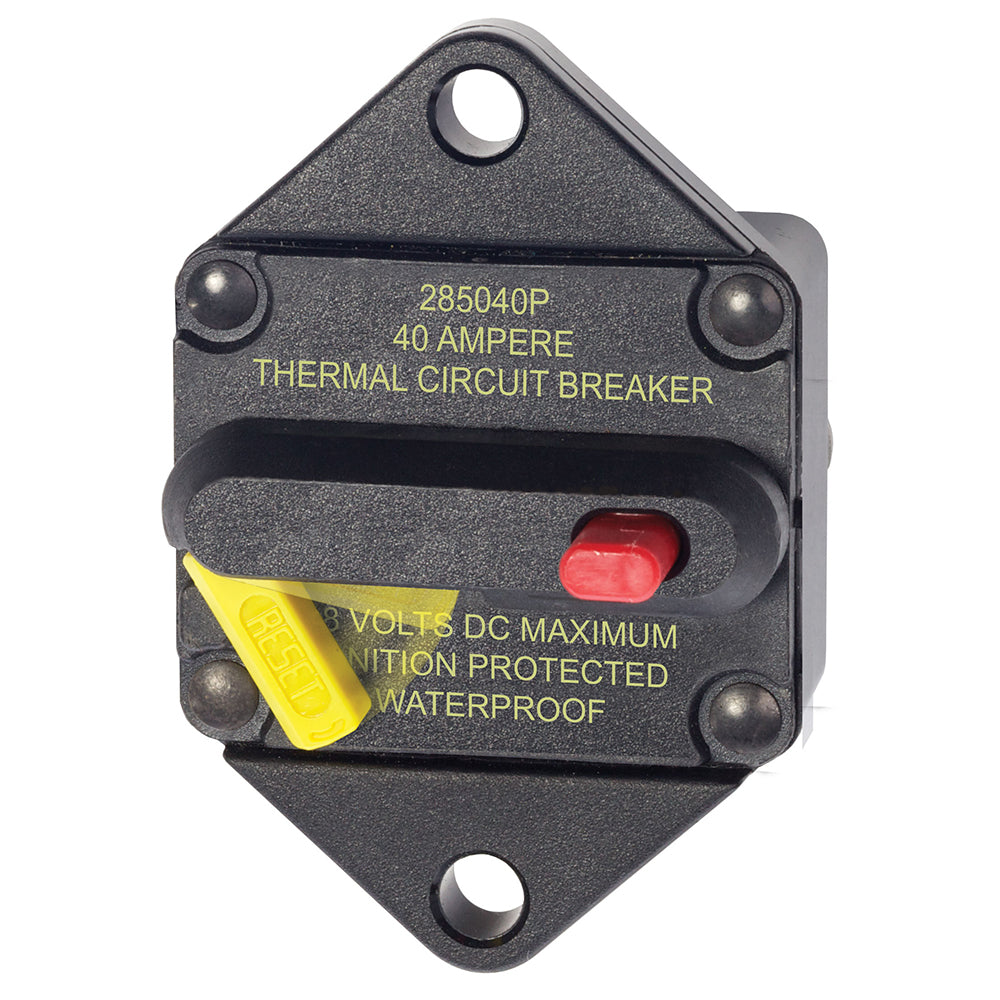 Blue Sea 7082 40 Amp Circuit Breaker Panel Mount 285 Series OutdoorUp