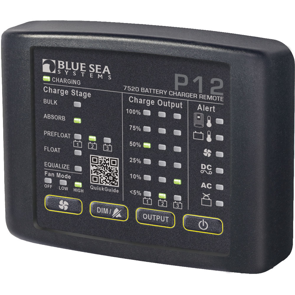 Blue Sea 7520 P12 LED Remote f/Battery Chargers OutdoorUp