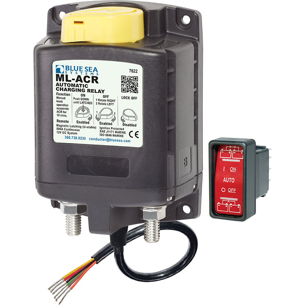 Blue Sea 7622 ML-Series Heavy Duty Automatic Charging Relay OutdoorUp