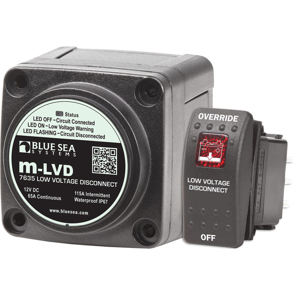 Blue Sea 7635 m-LVD Low Voltage Disconnect OutdoorUp