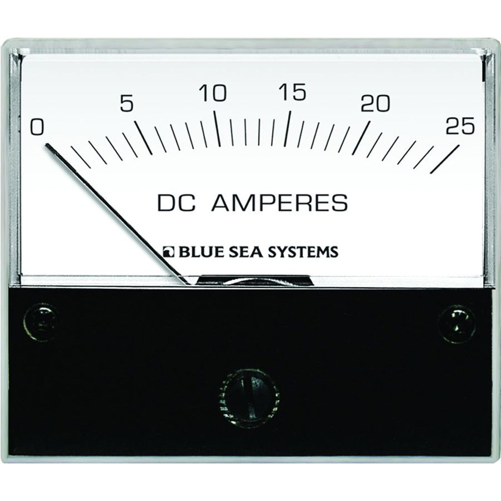 Blue Sea 8005 DC Analog Ammeter - 2-3/4" Face, 0-25 Amperes DC OutdoorUp