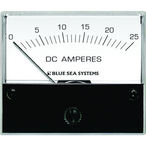 Blue Sea 8005 DC Analog Ammeter - 2-3/4" Face, 0-25 Amperes DC OutdoorUp