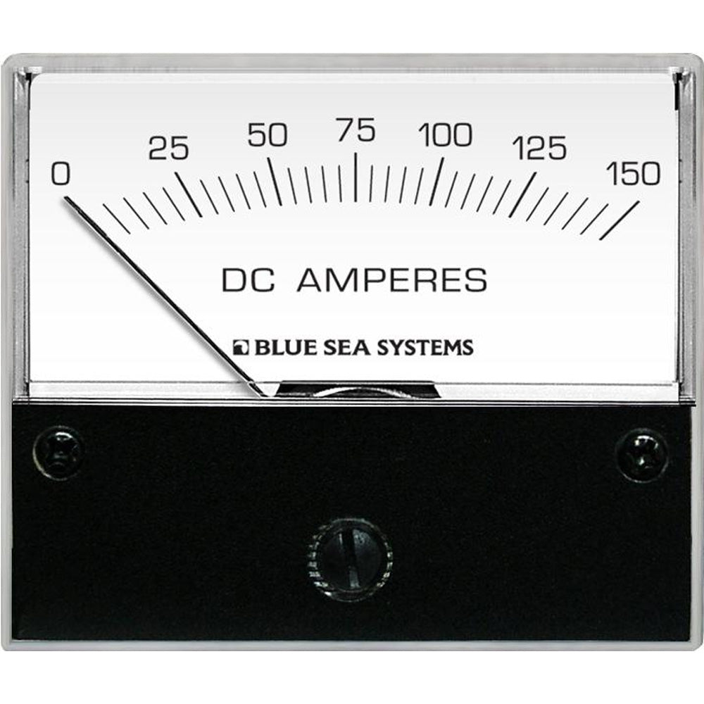 Blue Sea 8018 DC Analog Ammeter - 2-3/4" Face, 0-150 Amperes DC OutdoorUp