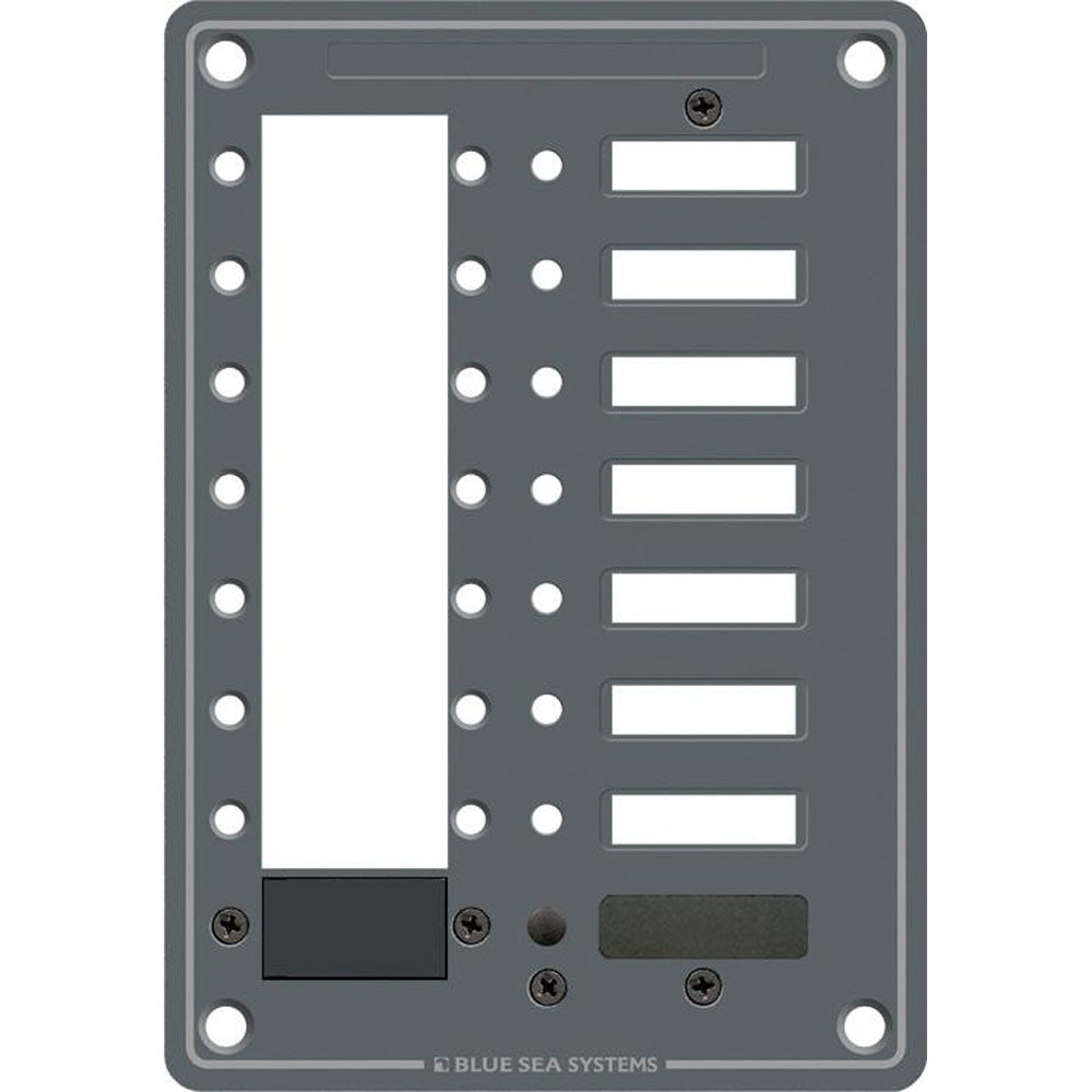 Blue Sea 8087 8 Position DC C-Series Panel - Blank OutdoorUp