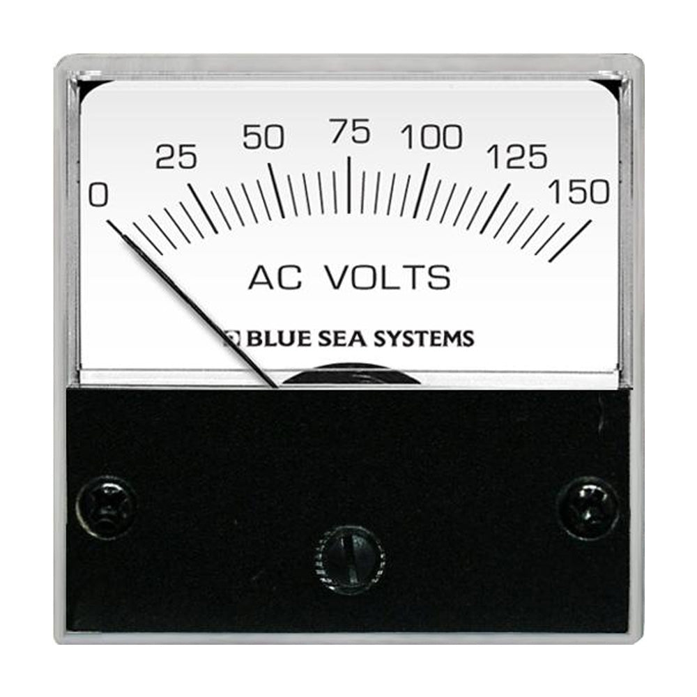 Blue Sea 8244 AC Analog Micro Voltmeter - 2" Face, 0-150 Volts AC OutdoorUp