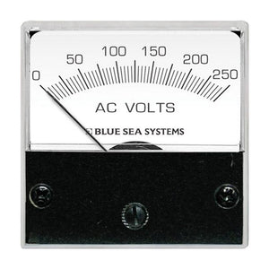 Blue Sea 8245 AC Analog Micro Voltmeter - 2" Face, 0-250 Volts AC OutdoorUp