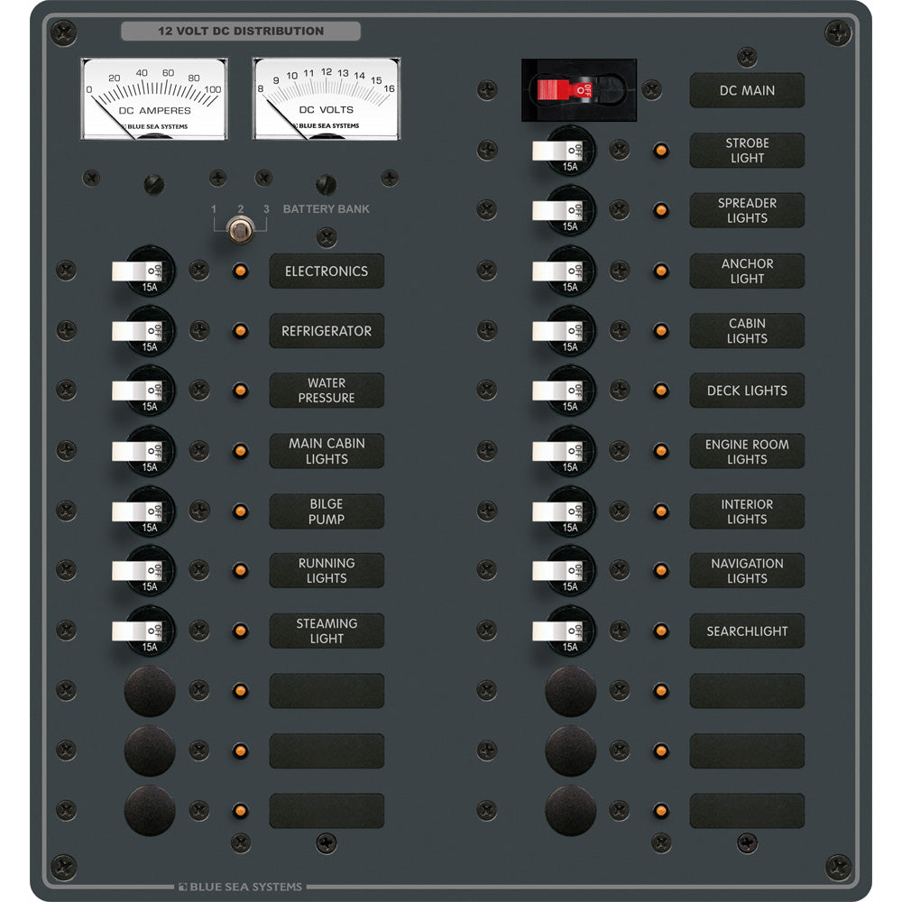 Blue Sea 8380 DC Main + 22 Position OutdoorUp