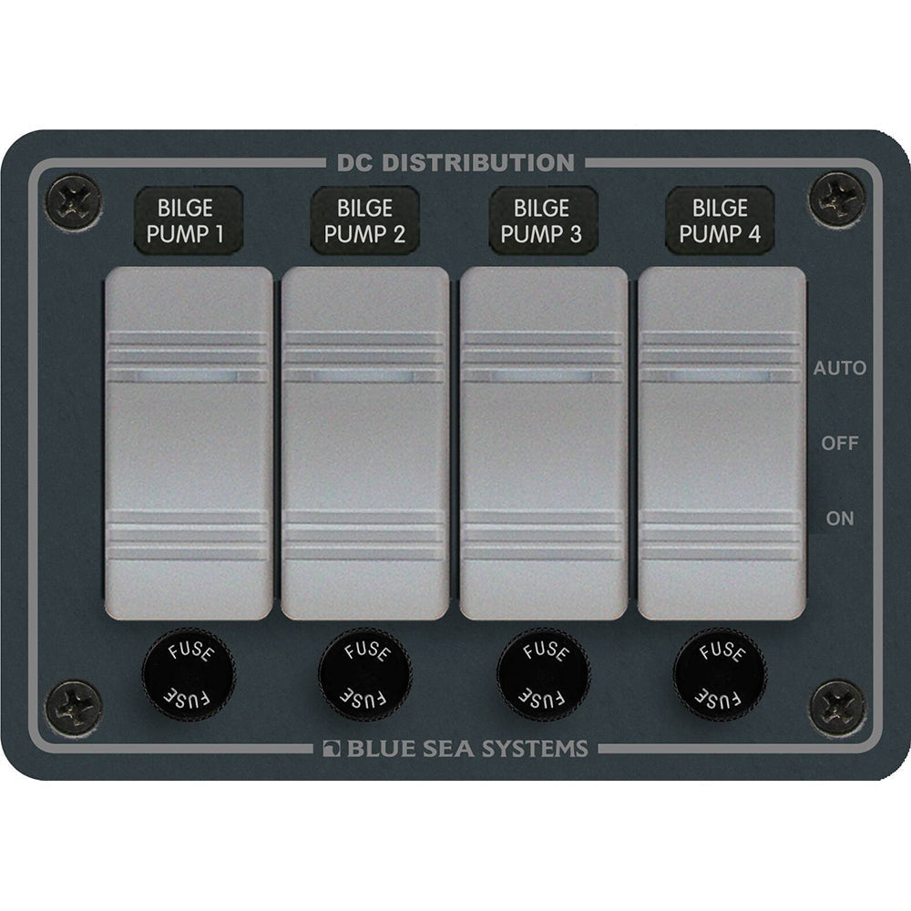Blue Sea 8666 Contura 4 Bilge Pump Control Panel OutdoorUp