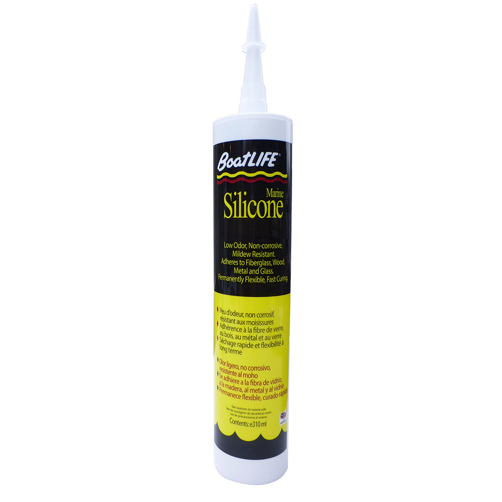 BoatLIFE Silicone Rubber Sealant Cartridge - Clear OutdoorUp