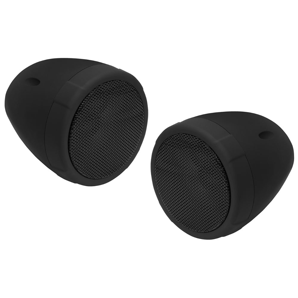 Boss Audio 3" MCBK425BA Motorcycle Speaker System - Black - 600W OutdoorUp