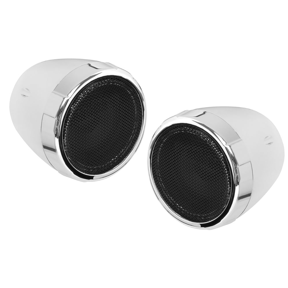 Boss Audio 3" MCBK425BA Motorcycle Speaker System - Chrome - 600W OutdoorUp