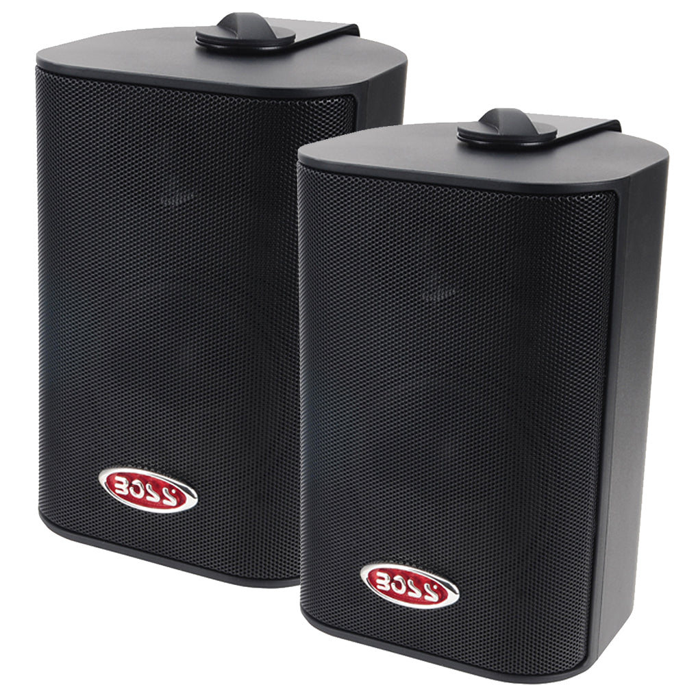 Boss Audio 4" MR4.3B Box Speakers - Black - 200W OutdoorUp