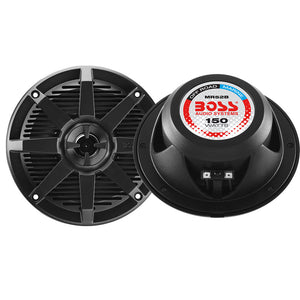 Boss Audio 5.25" MR52B Speaker - Black - 150W OutdoorUp